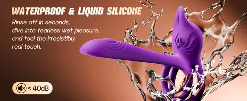 🛒 Discreet Delivery 🔥 Enchanted Girl Luxe Smart Vibrating Ring - App-Controlled Pleasure for Couples 💫